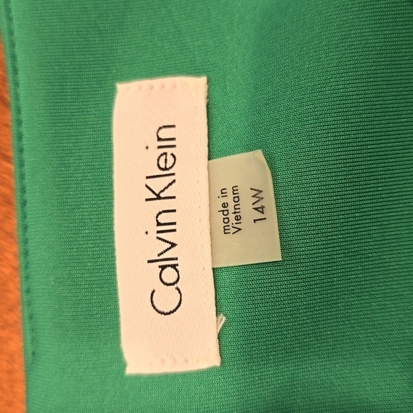 Calvin Klein Emerald Green Cocktail Dress - Picture 4 of 4